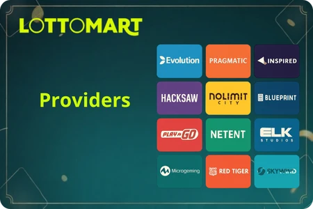 Lottomart casino game providers